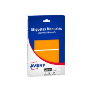 Avery Etiqueta En Caja Fluo-Pastel-Metal